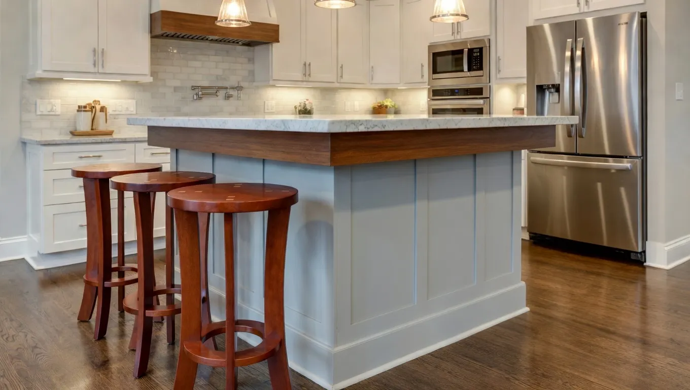 Elegant Bar Stools, designed in GCrafter