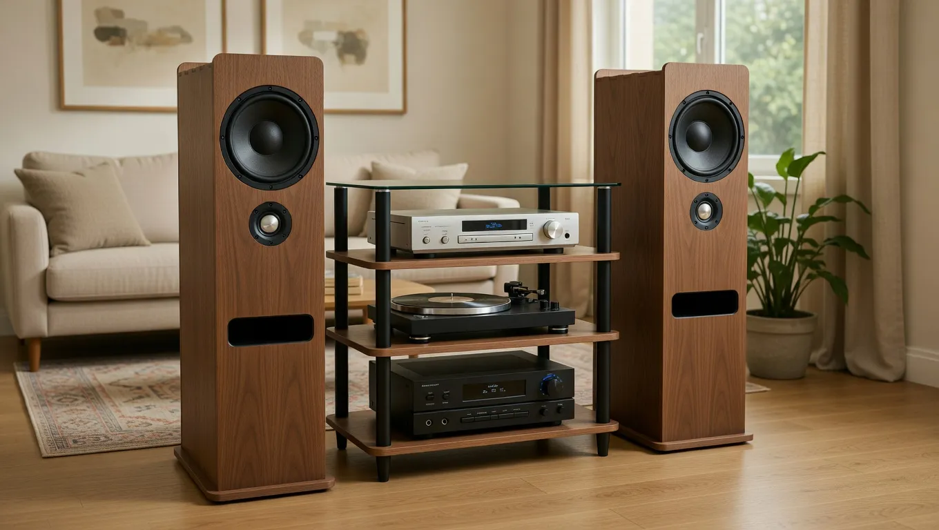 Tower Speakers, designed in GCrafter